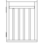 POR1.1-portillon-un-vantail-double-lisse-samir-menuiserie-martinique POR1.1-portillon-un-vantail-double-lisse-samir-menuiserie-martinique