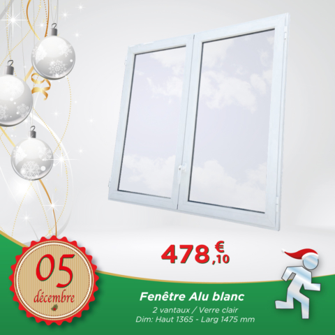 Fenetre Alu blanc